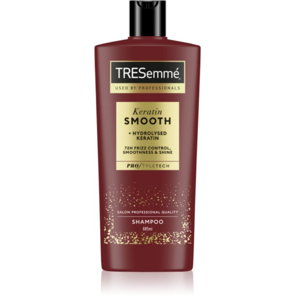 TRESemmé Keratin Smooth kisimító sampon hajra a rakoncátlan és töredezett hajra 685 ml-Ár