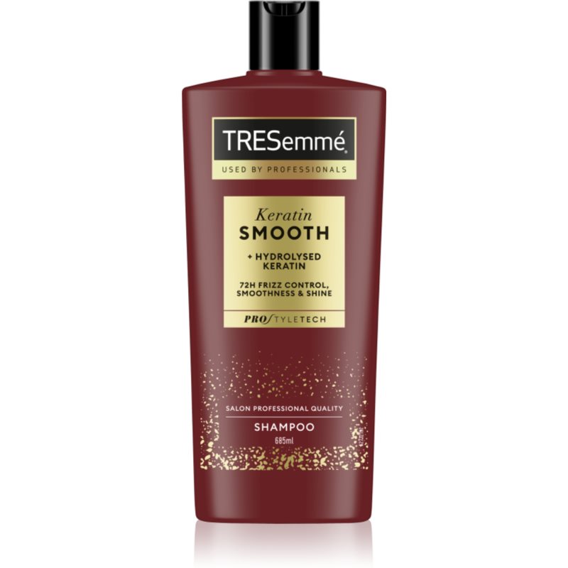 TRESemmé Keratin Smooth kisimító sampon hajra a rakoncátlan és töredezett hajra 685 ml-Ár