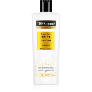 TRESemmé Lamellar Shine élénkítő kondicionáló a fényes hajért és a könnyű fésülésért 400 ml-ár