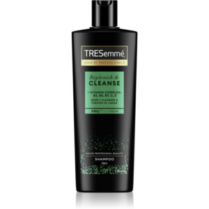 TRESemmé Replenish & Cleanse sampon hajolajjal vitaminokkal Pro Style Technologie™ 400 ml-Ár