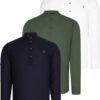 TRIPLE SET G783 DEWBERRY JUDGE COLLAR SHIRT-NAVY-WHITE-KHAKI