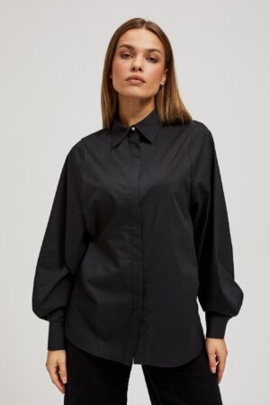 Tailored shirt with puff sleeves Tailored shirt with puff sleeves