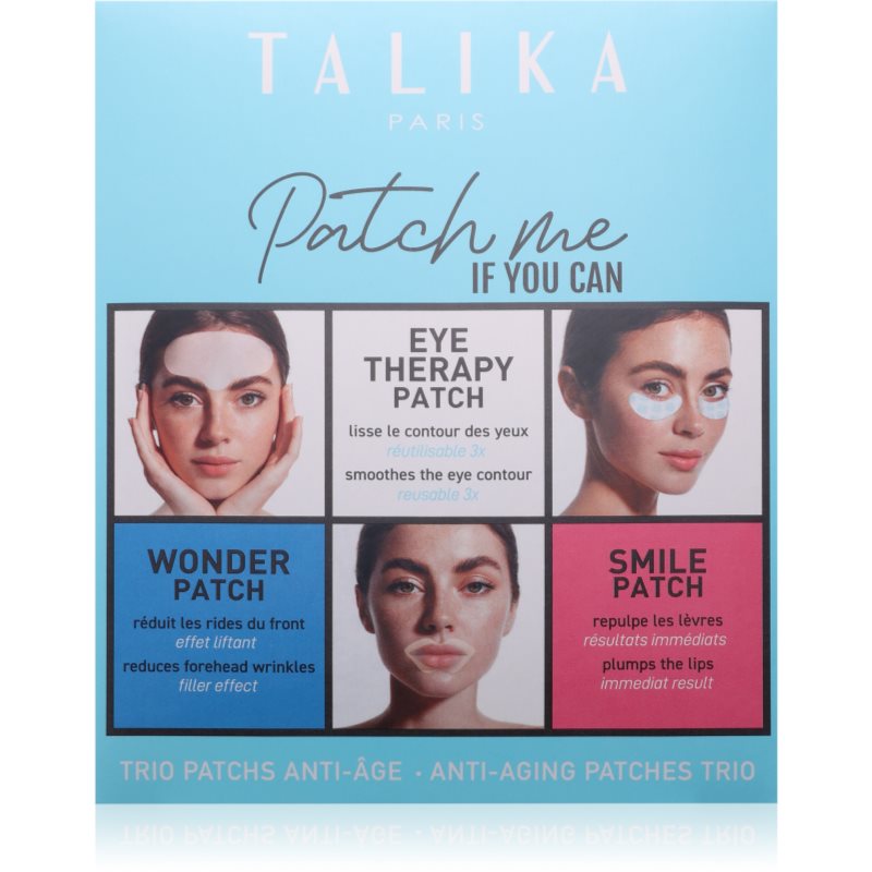 Talika Patch Me If You Can fátyolmaszk szett a szem köré és a szájra 3x1 db-ár