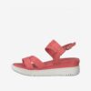 Tamaris Coral Leather Sandals for Women - Ladies