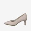 Tamaris Women's Light Pink Low Heel Pumps - Ladies