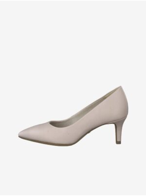 Tamaris Women's Light Pink Low Heel Pumps - Ladies