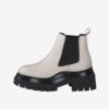 Tamaris black and cream leather ankle boots - Women
