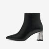 Tamaris women's black ankle boots with heels - Women