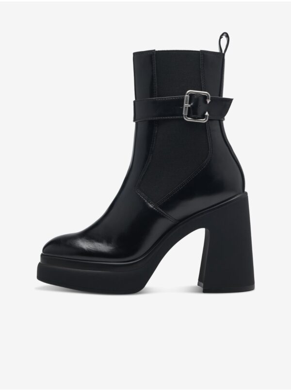 Tamaris women's black ankle boots with heels - Women Tamaris women's black ankle boots with heels - Women