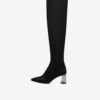Tamaris women's black suede boots - Women's