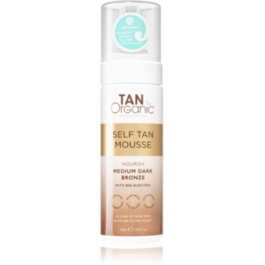 TanOrganic The Skincare Tan önbarnító hab árnyalat Medium Dark Bronze 120 ml-Ár
