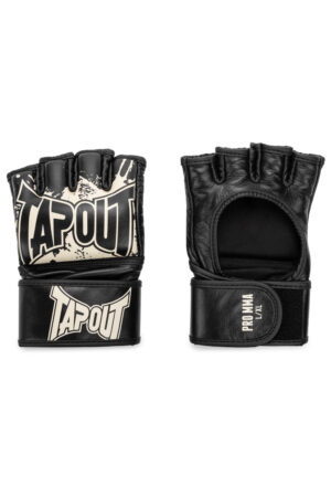 Tapout Leather MMA pro fight gloves  (1 pair)