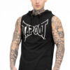 Tapout Men's sleeveless hoodie regular fit