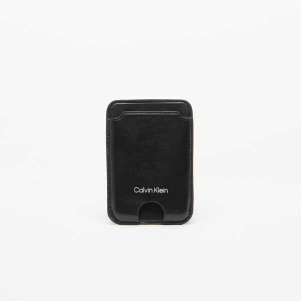 Tárca Calvin Klein Jeans Tech Essential Leather Case Black Universal-alacsony-ár
