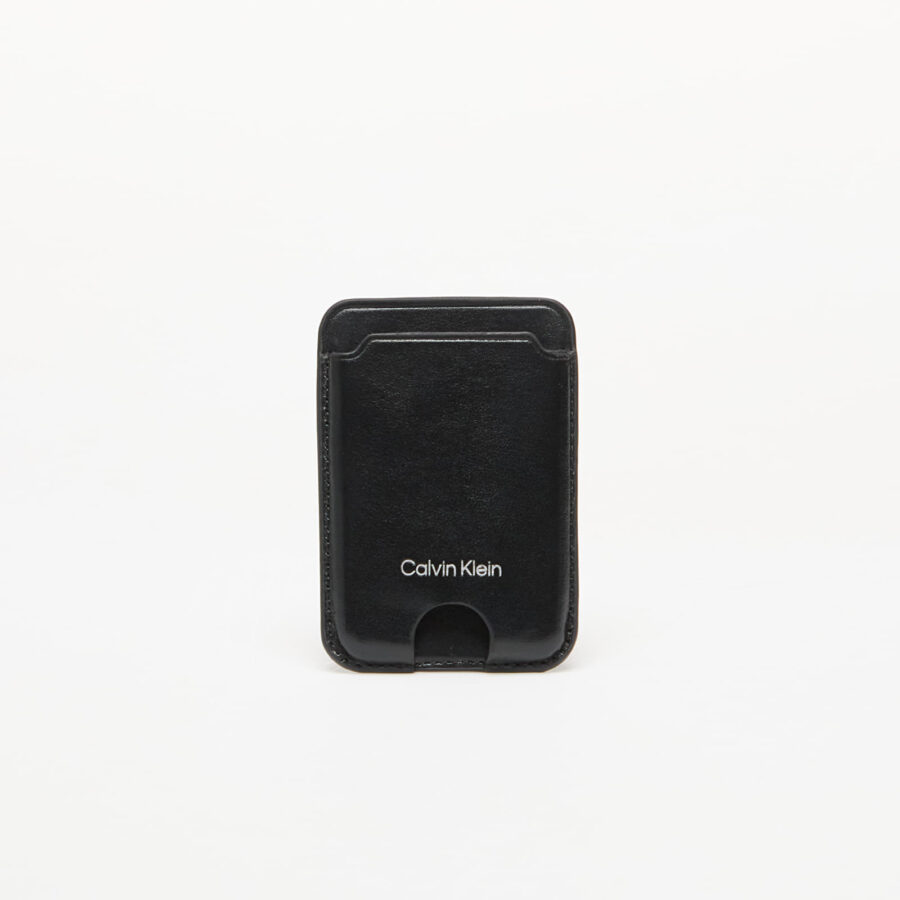 Tárca Calvin Klein Jeans Tech Essential Leather Case Black Universal-alacsony-ár