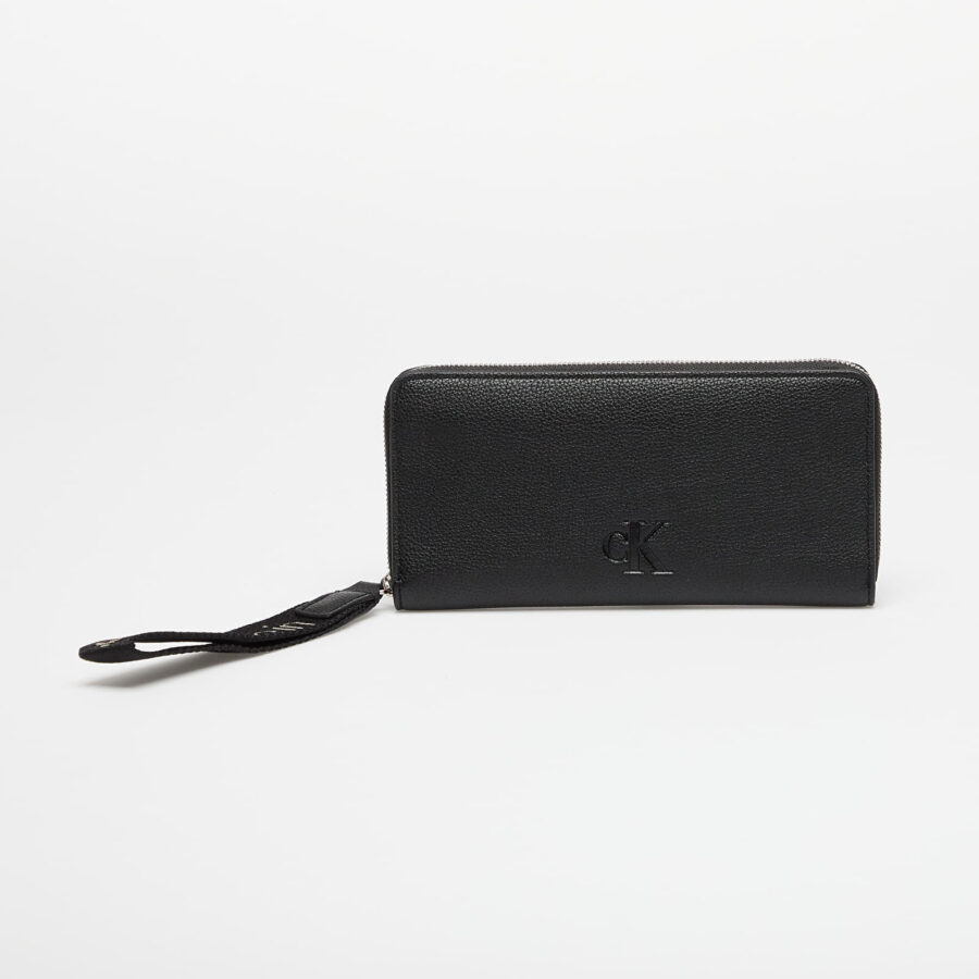 Tárca Calvin Klein Jeans Ultralight Zip Wallet Black Universal-alacsony-ár
