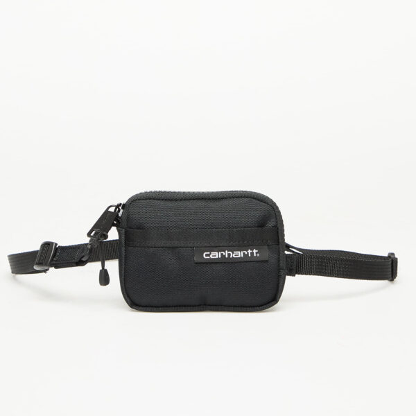 Tárca Carhartt WIP Clapton Wallet Black Universal-alacsony-ár