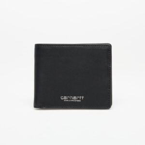 Tárca Carhartt WIP Vegas Billfold Wallet Black/ Silver Universal-alacsony-ár