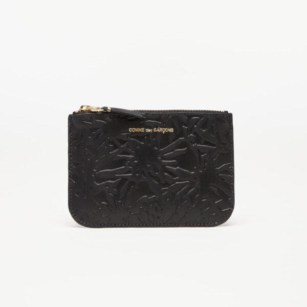 Tárca Comme des Garçons Embossed Forest Wallet Black Universal-alacsony-ár