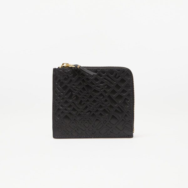 Tárca Comme des Garçons Embossed Roots Wallet Black Universal-alacsony-ár