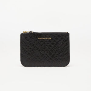 Tárca Comme des Garçons Embossed Roots Wallet Black Universal-alacsony-ár
