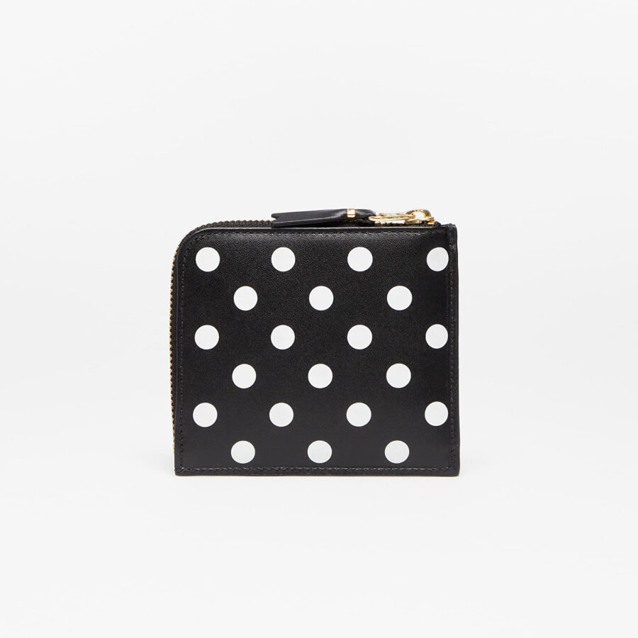 Tárca Comme des Garçons Polka Dots Printed Black Universal-alacsony-ár