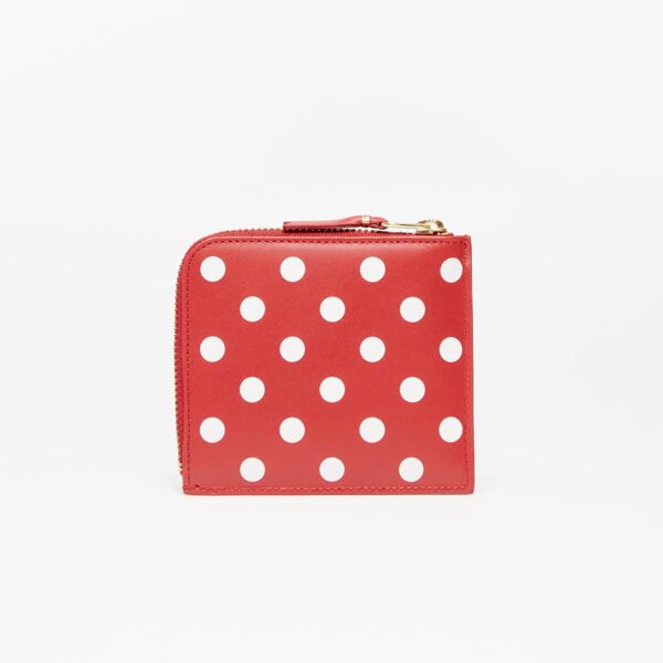 Tárca Comme des Garçons Polka Dots Printed Red Universal-alacsony-ár