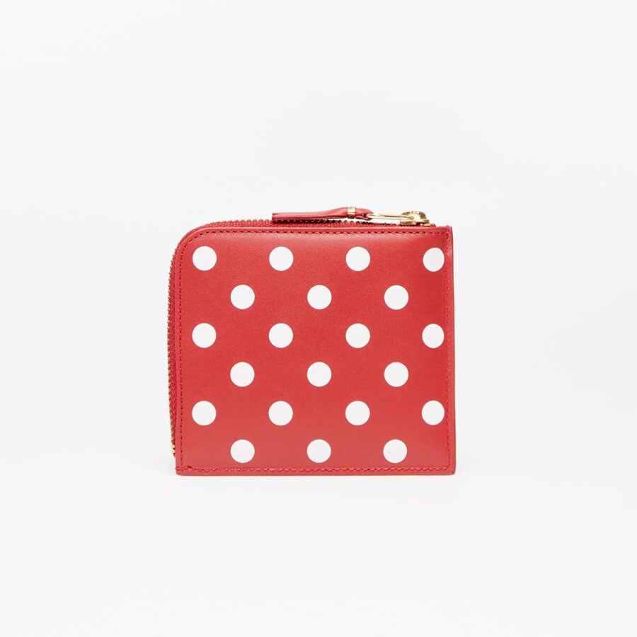 Tárca Comme des Garçons Polka Dots Printed Red Universal-alacsony-ár