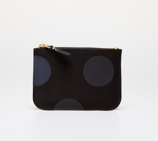Tárca Comme des Garçons Rubber Dot Wallet Black Universal-alacsony-ár