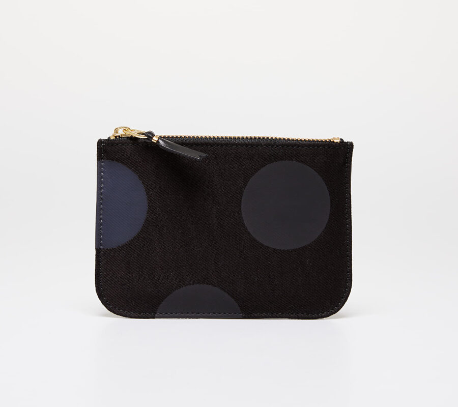 Tárca Comme des Garçons Rubber Dot Wallet Black Universal-alacsony-ár