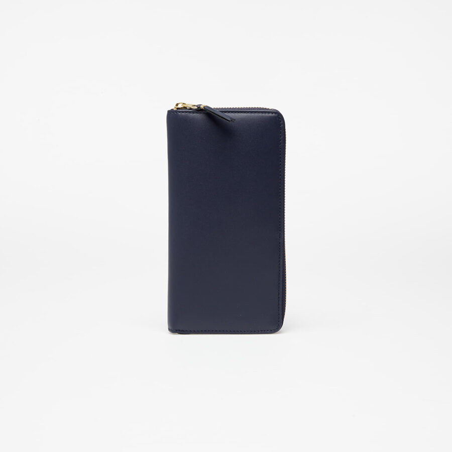 Tárca Comme des Garçons Wallet Classic Colour Leather Wallet Navy Universal-alacsony-ár