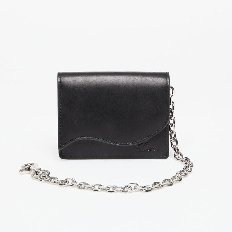 Tárca DIME Chain Leather Wallet Black Universal-alacsony-ár