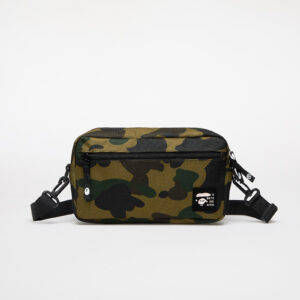 Táska A BATHING APE 1St Camo Cordura Mini Shoulder Bag Green Universal-alacsony-ár
