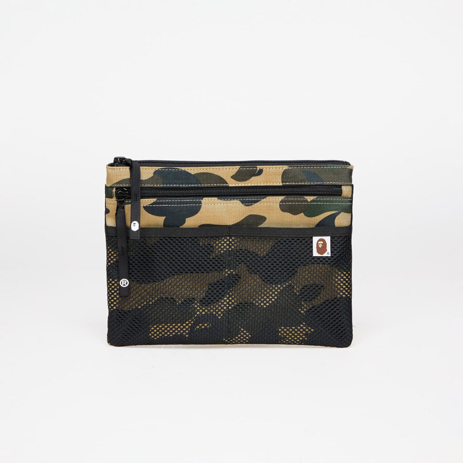 Táska A BATHING APE 1St Camo Cordura Sacoche Yellow 1 l-alacsony-ár