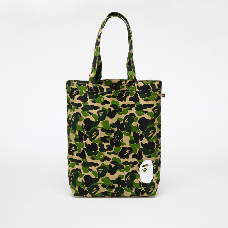 Táska A BATHING APE Abc Camo Tote Bag M Green Universal-alacsony-ár