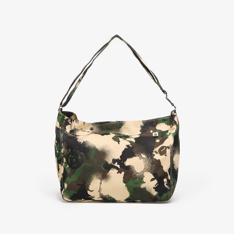 Táska A BATHING APE Map Camo Shoulder Bag Green Universal-alacsony-ár