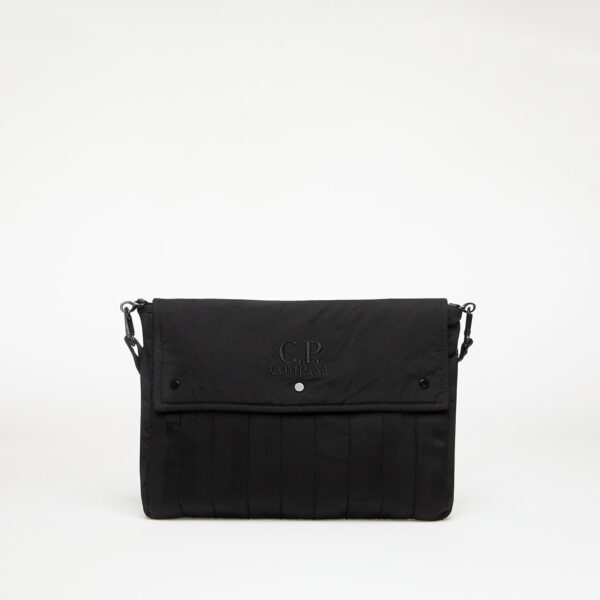 Táska C.P. Company Herringbone Logo Bag Black Universal-alacsony-ár