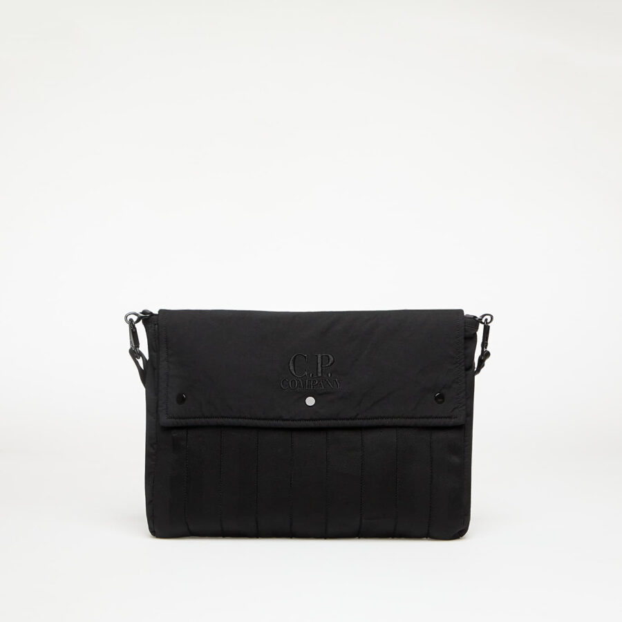 Táska C.P. Company Herringbone Logo Bag Black Universal-alacsony-ár