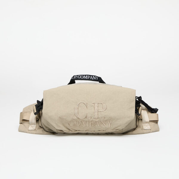 Táska C.P. Company Plain Paper Touch Logo Waistbag Vintage Khaki Universal-alacsony-ár