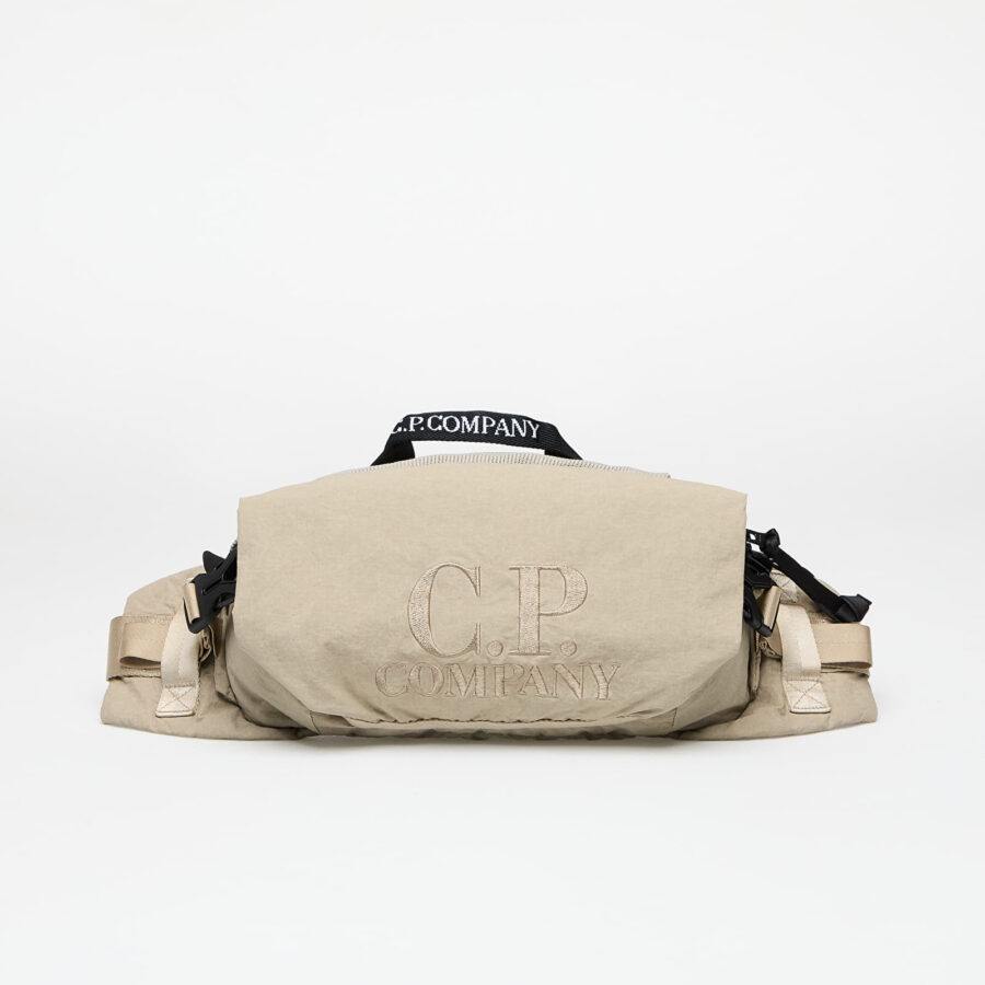 Táska C.P. Company Plain Paper Touch Logo Waistbag Vintage Khaki Universal-alacsony-ár