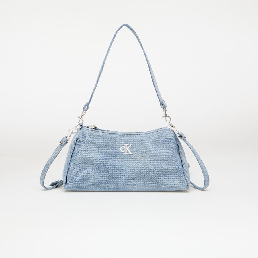 Táska Calvin Klein Jeans Denim Layla Shoulder Bag Denim Blue Universal-alacsony-ár