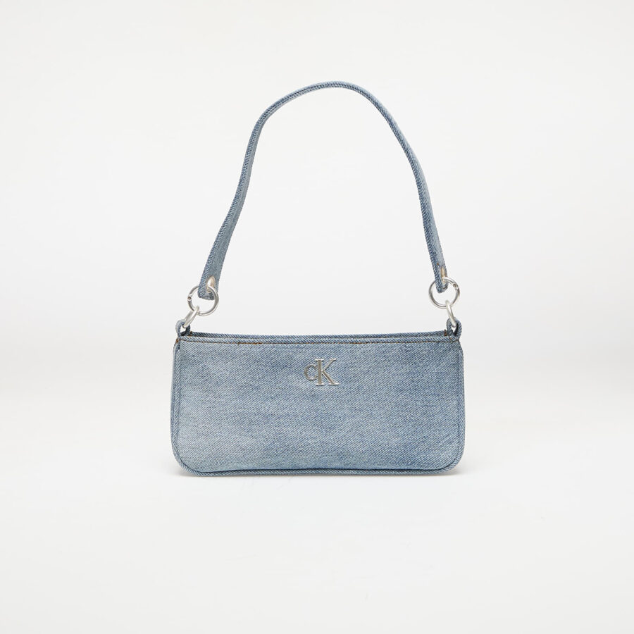 Táska Calvin Klein Jeans Denim Shoulder Pouch Blue Universal-alacsony-ár