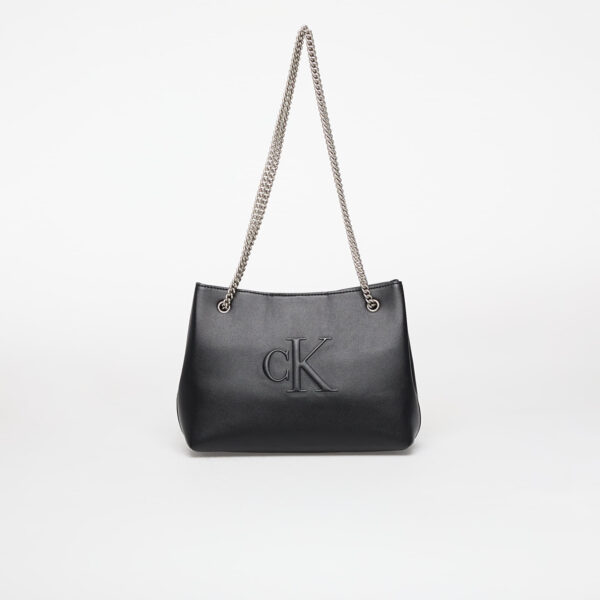 Táska Calvin Klein Jeans Sculpted Chain Shoulder Bag Black Universal-alacsony-ár