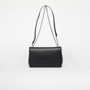 Táska Calvin Klein Jeans Sculpted Ew Flap Bag Black Universal-alacsony-ár
