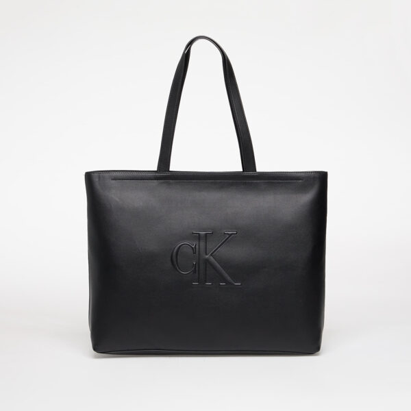Táska Calvin Klein Jeans Sculpted Slim Tote Black Universal-alacsony-ár