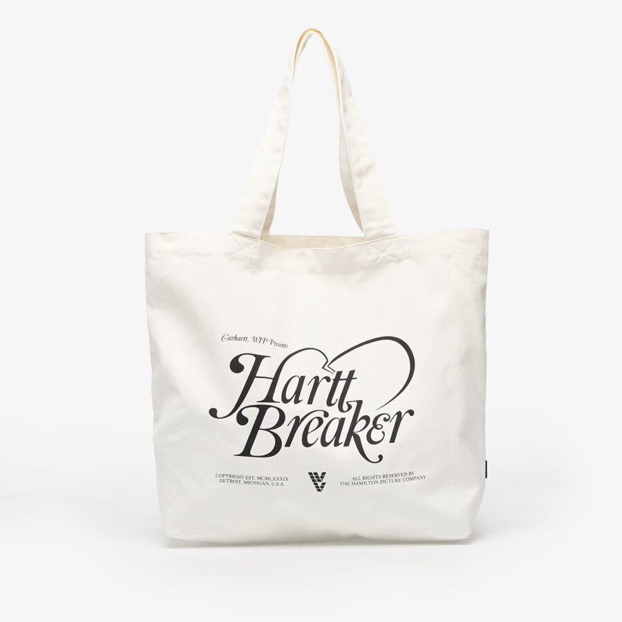Táska Carhartt WIP Canvas Graphic Tote Large Harttbreaker Print/ Wax 32 l-alacsony-ár