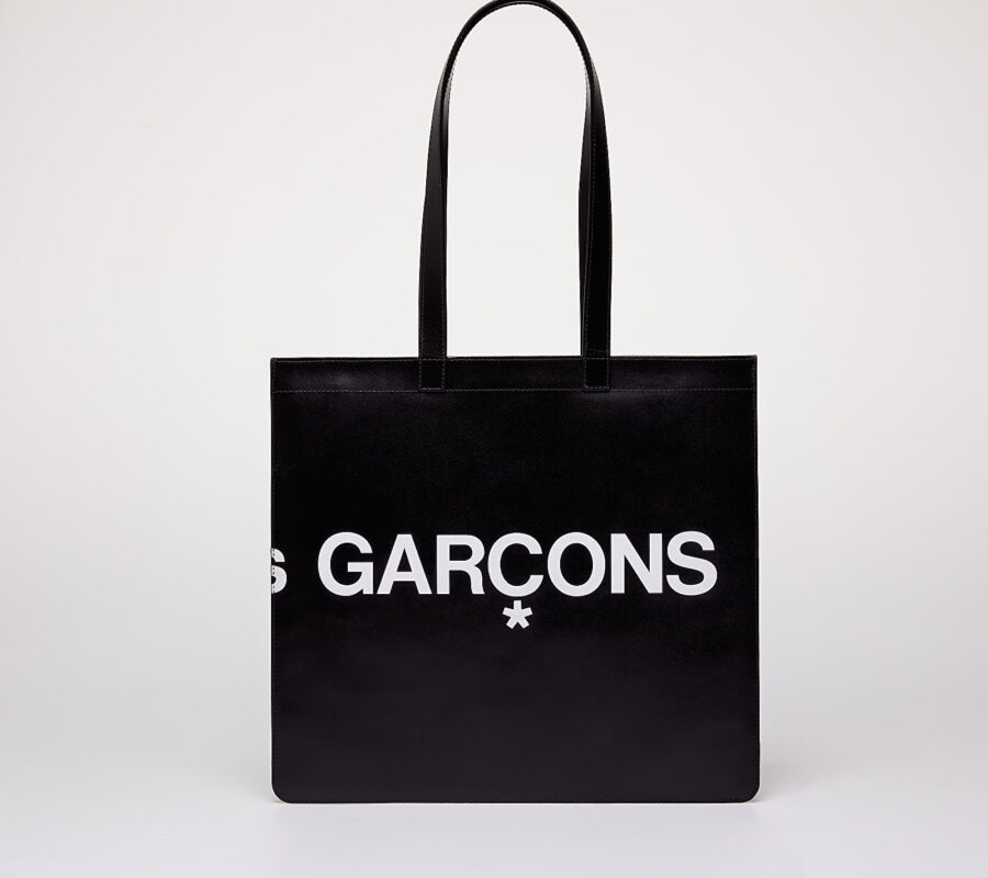 Táska Comme des Garçons Huge Logo Tote Bag Black Universal-alacsony-ár