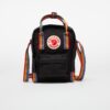 Táska Fjällräven Kånken Rainbow Sling Black Universal-alacsony-ár