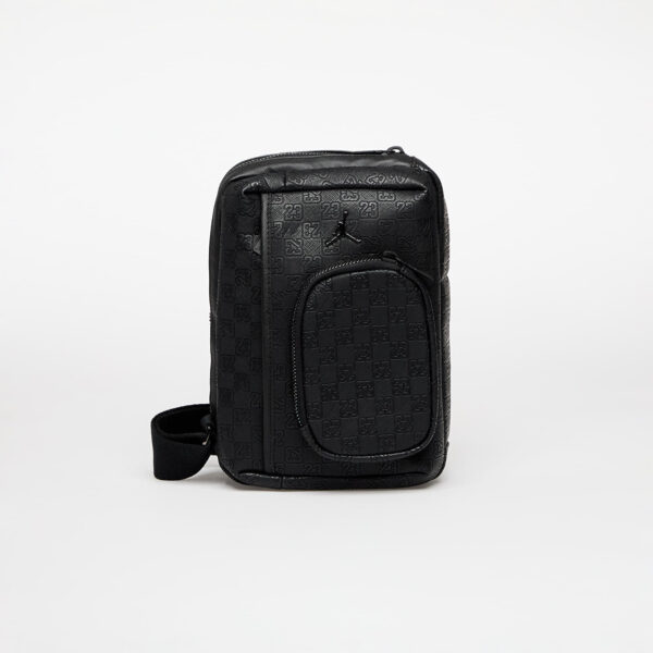 Táska Jordan Jam Monogram Sling Bag Black 3 l-alacsony-ár