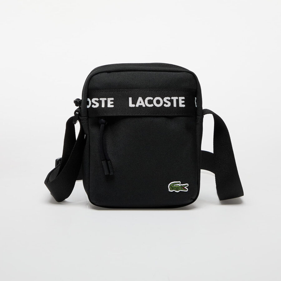 Táska LACOSTE Crossover Bag Tape Noir Universal-alacsony-ár